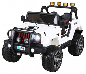 Электромобиль Jeep WHE 1688 4Х4, белого цвета (ToyLand, WHE1688_белый) Электромобиль Jeep WHE 1688 4Х4, белого цвета (ToyLand, WHE1688_белый)